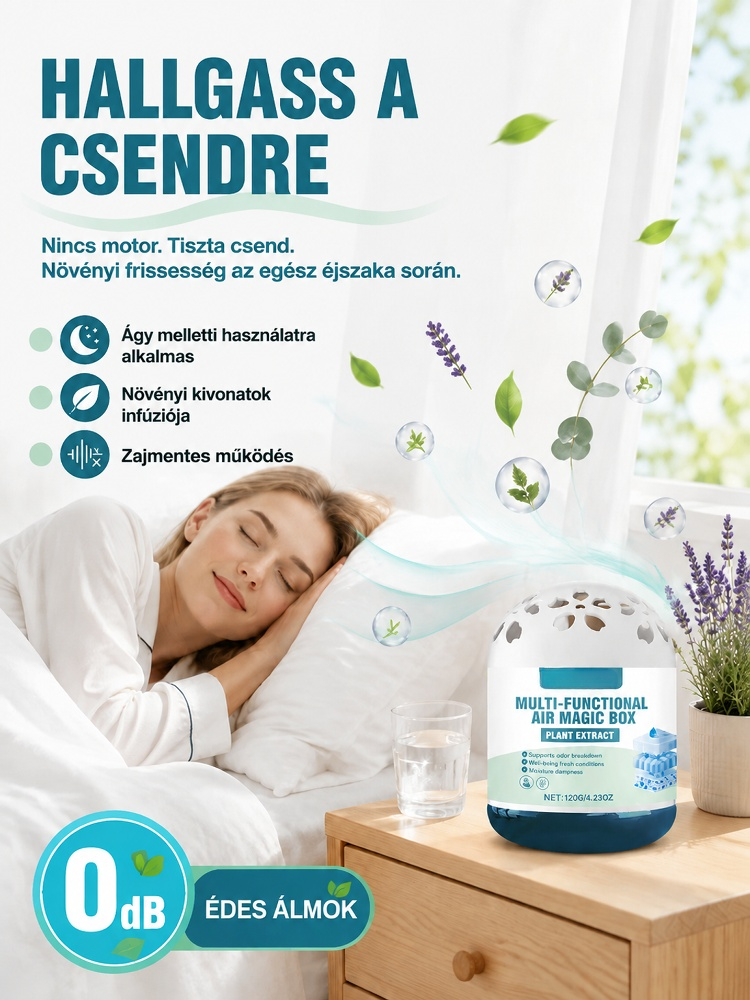 50% Akció🔥3-Rétegű Bababarát Szagtalanító | Csendes Por és Szagűző