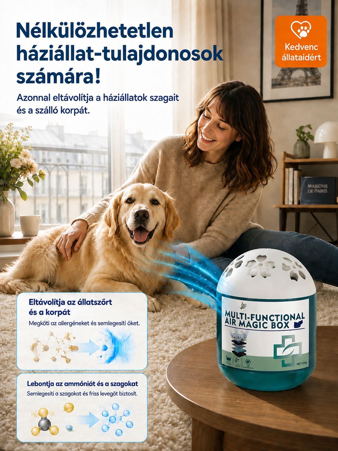 🔥Intelligens Porgyilkos & Légtisztító Doboz (Árammentes Tisztítás)