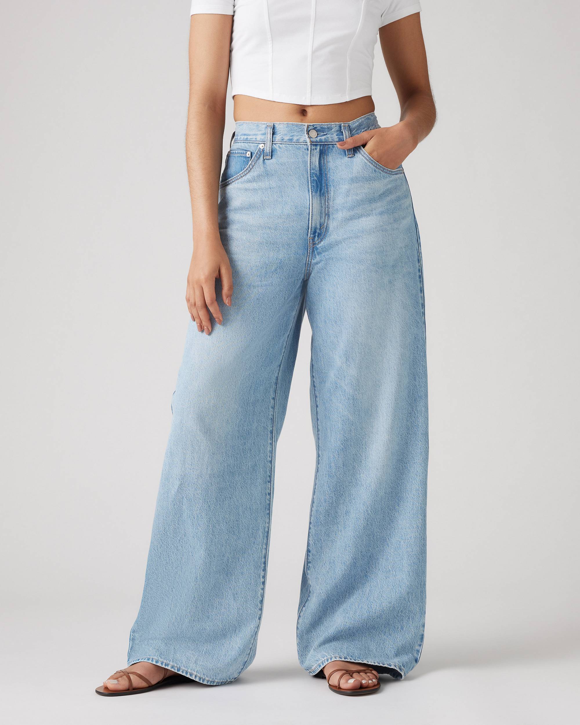 Levis Womens Cinch Baggy Jeans (Buy 2 Free Shipping)