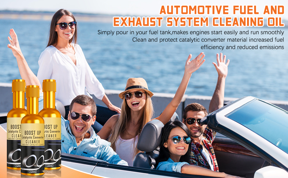 3Pcs Catalytic Converter Cleaner,
