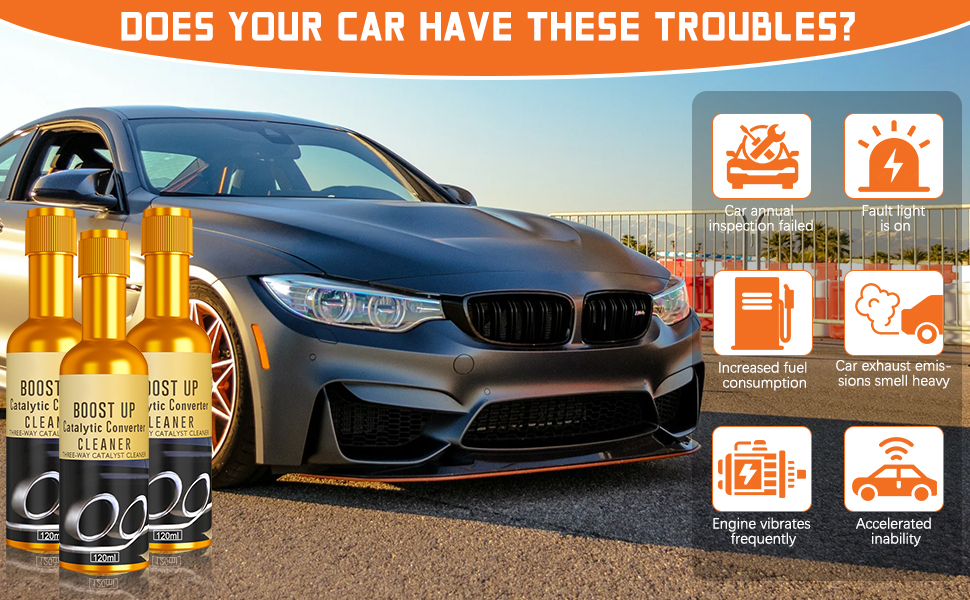 3Pcs Catalytic Converter Cleaner