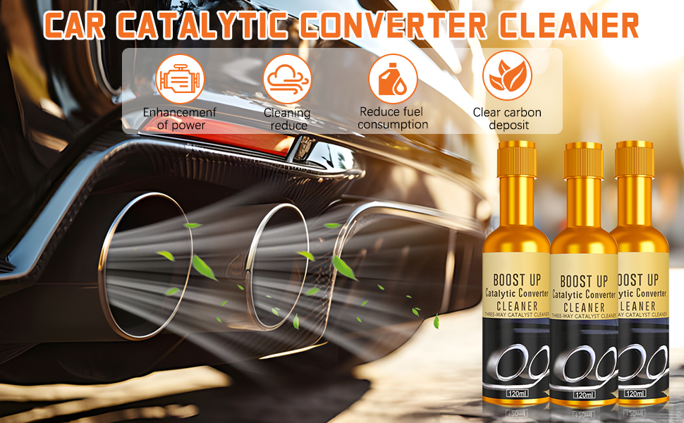 3Pcs Catalytic Converter Cleaner
