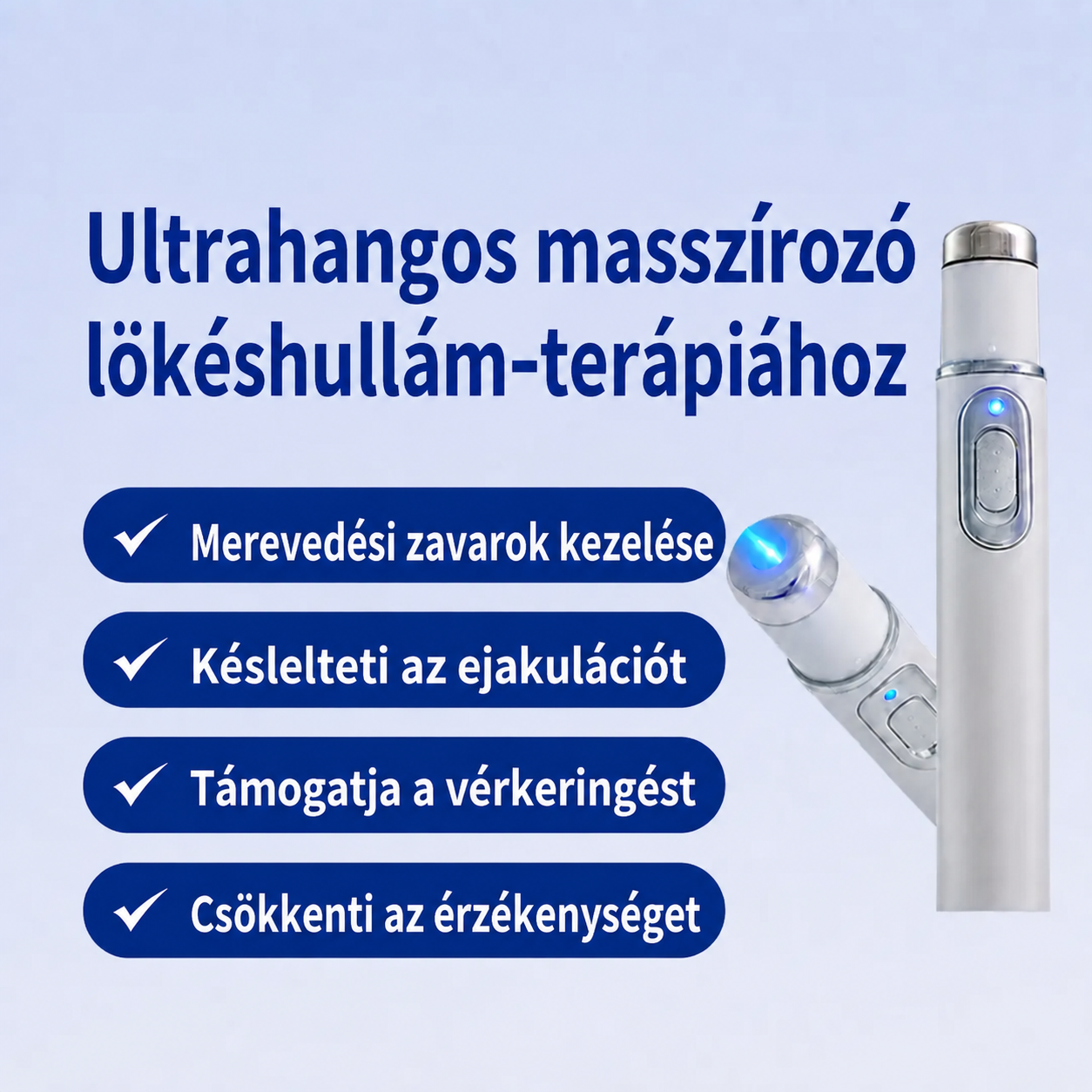 ⚡ A fejlett lökéshullám-terápia támogatja a férfiak szexuális egészségét 💪 és segít enyhíteni az izom-, ízületi és ínfájdalmat 🦵