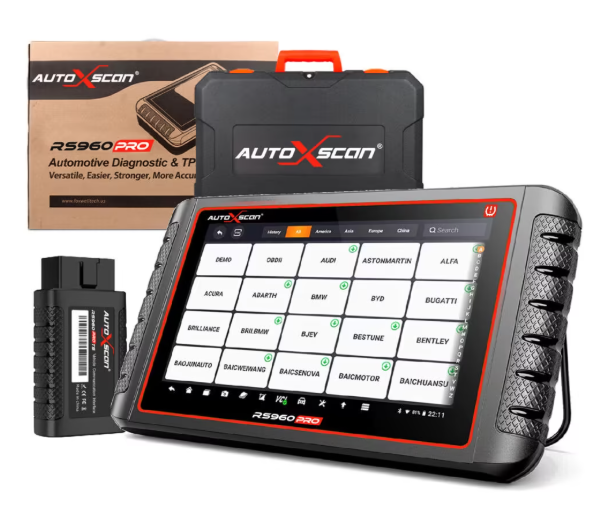 🚗🔧 AUTOXSCAN RS960 PRO – professzionális teljes körű autódiagnosztika, precíz hibaelemzés és TPMS-programozás egyetlen készülékben