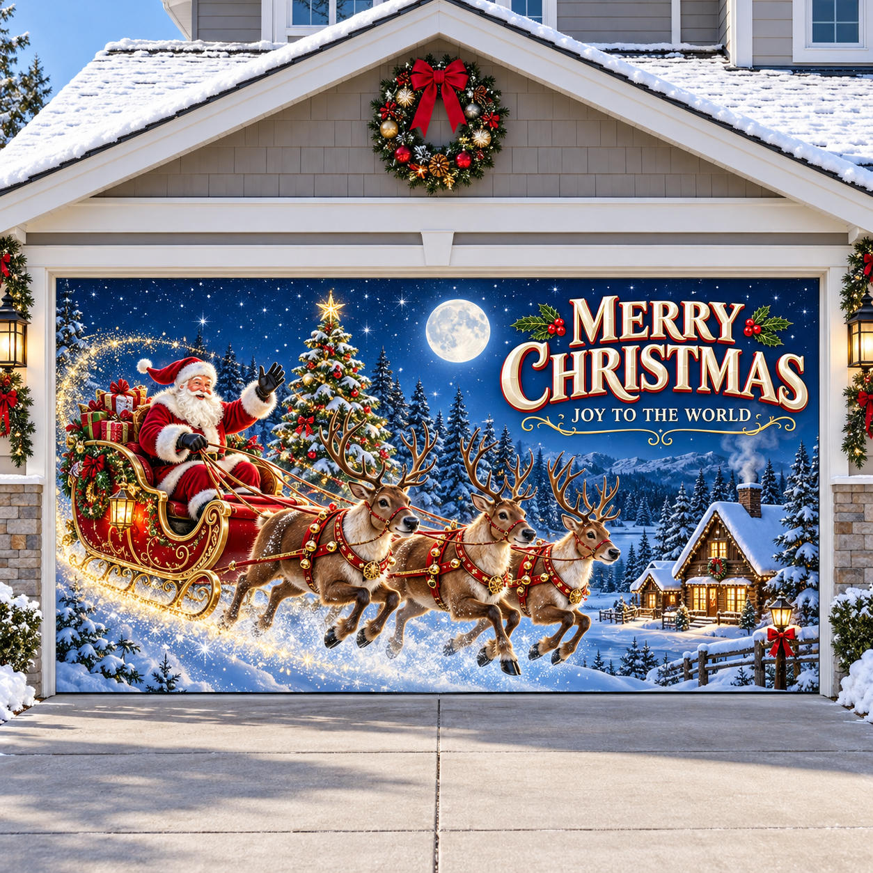 🎄 Christmas 2026 Garage Door Decoration