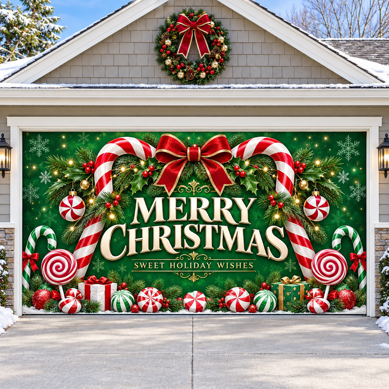 🎄 Christmas 2026 Garage Door Decoration