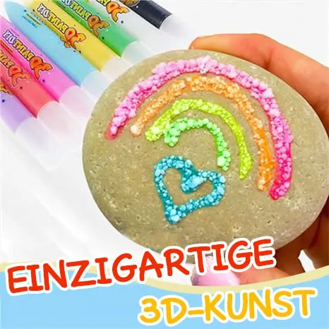 🎁Pozrite sa, aké úžasné sú ich kresby! 🎁6 pier v krabici - Puffy Magic Pens