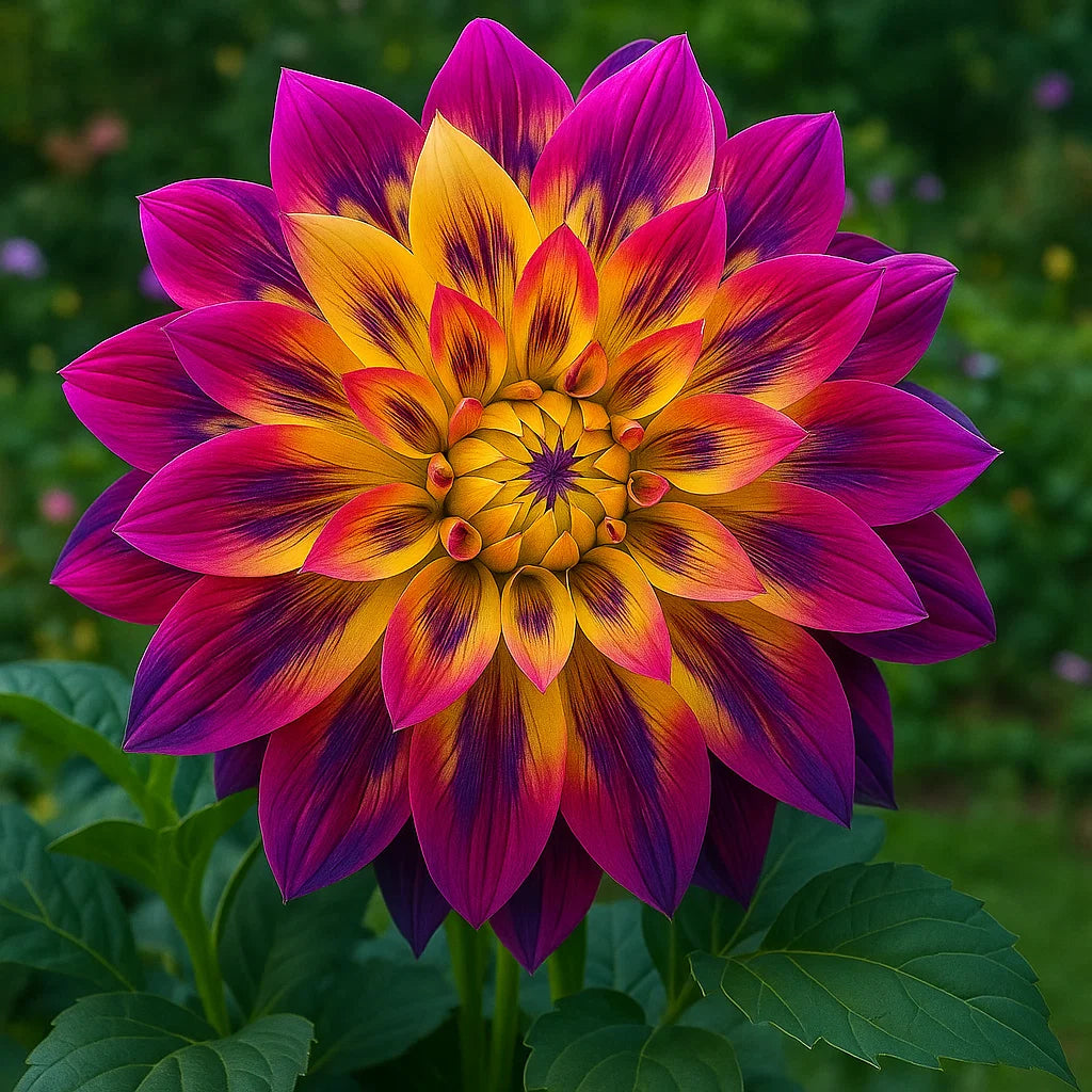 🌼Vzácne dvojité georgíny – výrazné kvety, ktoré bežné záhrady nikdy nemajú