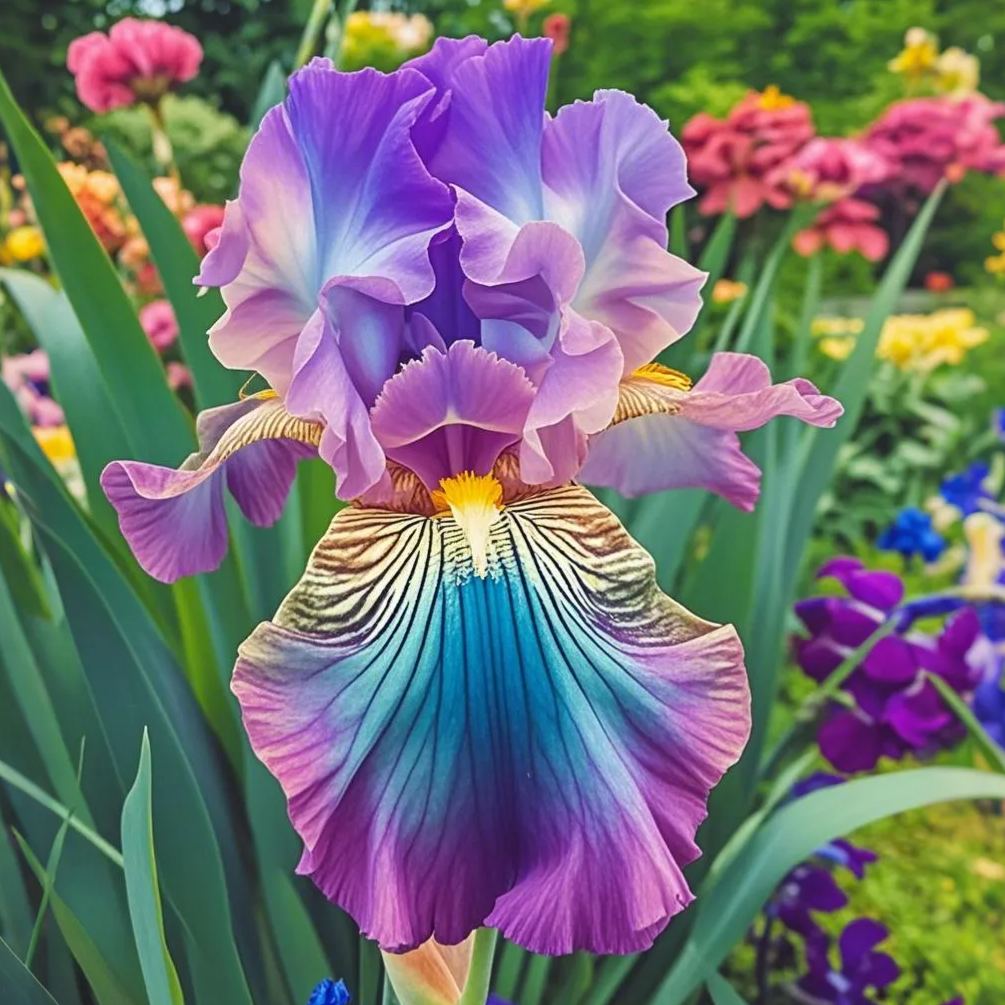 ⚜️Vzácne semená kosatcov – Nechajte túto ľahko pestovateľnú a odolnú trvalku rozkvitnúť vo vašej záhrade🌸