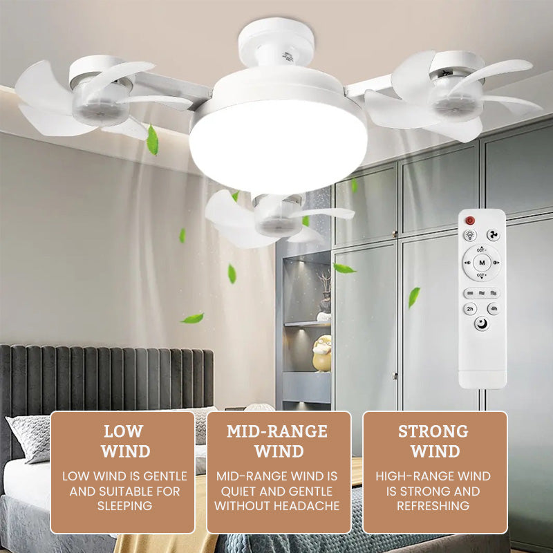 Svetlo ventilátora dronu