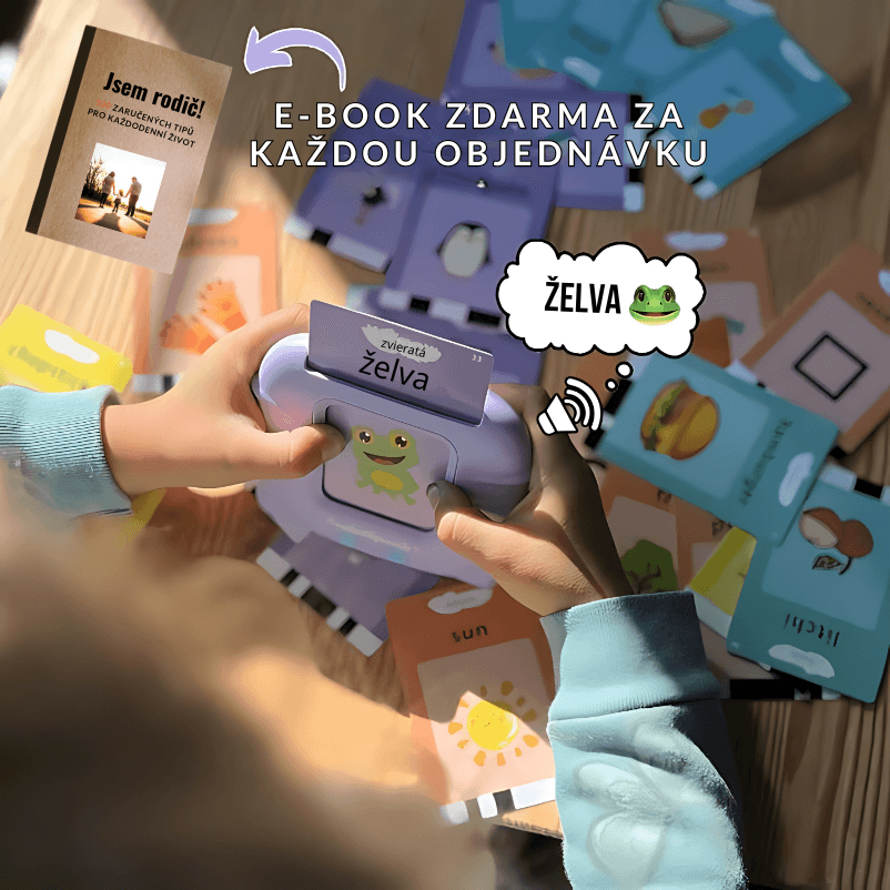 KinderSpeech™ - Karty pre rozvoj reči Flash Cards