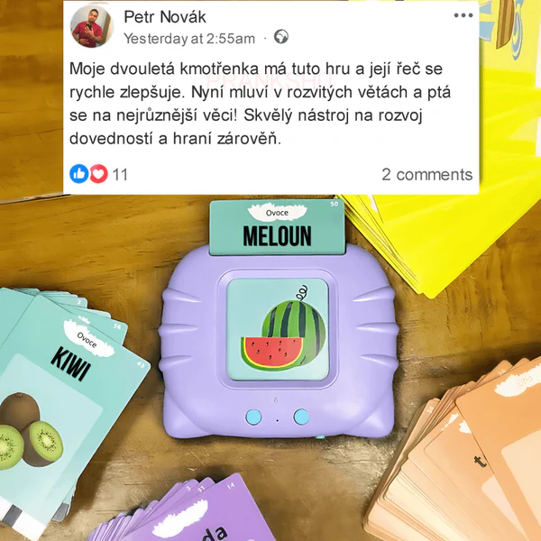 KinderSpeech™ - Karty pre rozvoj reči Flash Cards
