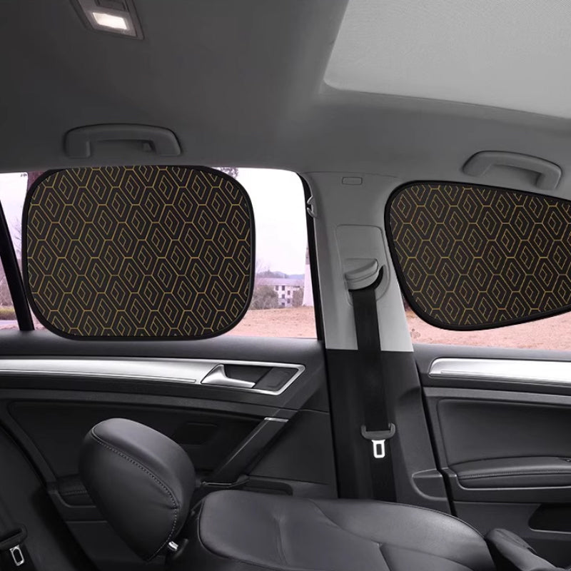 🚗50% ZĽAVA! 💥 Slnečná clona na bočné okno auta – UV odolná, zakrivená, univerzálna✨