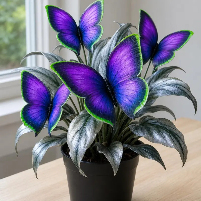Semená hosty Neon Butterfly pre magickú virálnu záhradnú prezentáciu - 300 semien