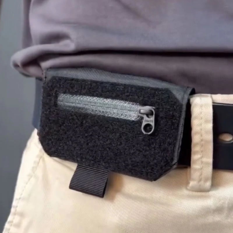 Tenká peňaženka na opasok – bez objemu pre každodenné nosenie