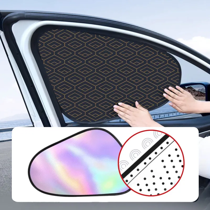🚗50% ZĽAVA! 💥 Slnečná clona na bočné okno auta – UV odolná, zakrivená, univerzálna✨