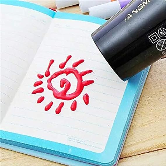 🎁Pozrite sa, aké úžasné sú ich kresby! 🎁6 pier v krabici - Puffy Magic Pens
