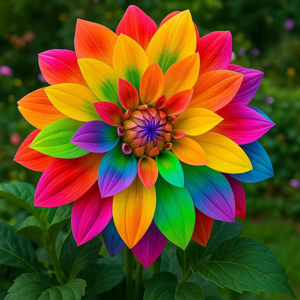 🌼Vzácne dvojité georgíny – výrazné kvety, ktoré bežné záhrady nikdy nemajú