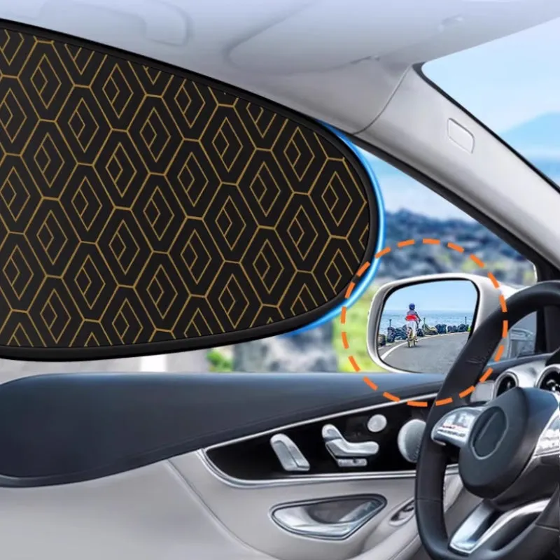 🚗50% ZĽAVA! 💥 Slnečná clona na bočné okno auta – UV odolná, zakrivená, univerzálna✨