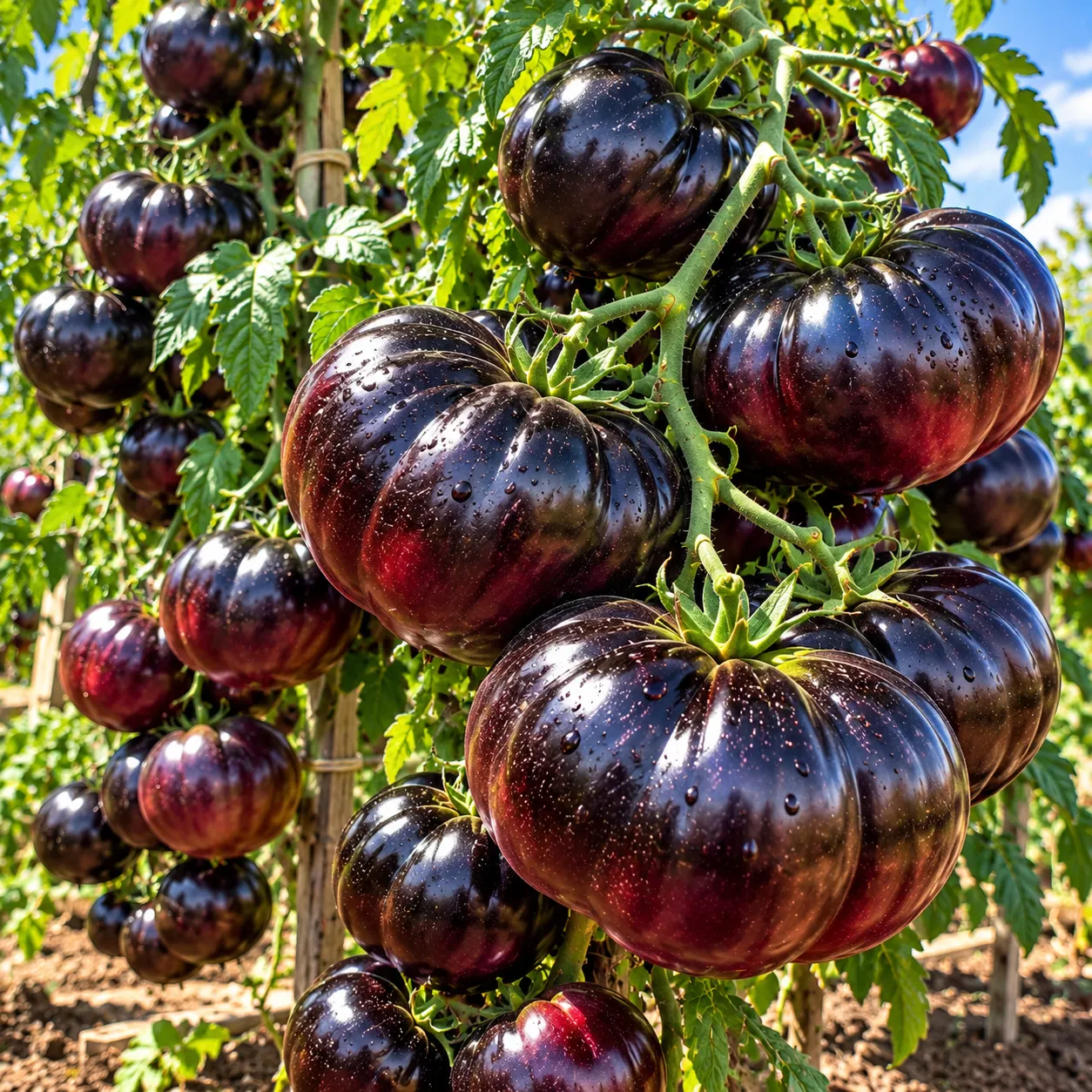 🍅 Giant Waterfall Black paradicsommag | Természetesen édes és lédús