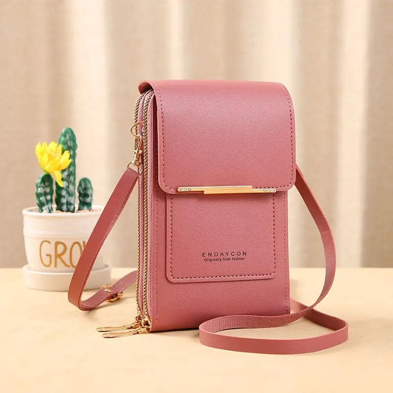 👜 Exkluzívny výpredaj s 50% zľavou! 📱 Dámska crossbody kabelka s dotykovým displejom
