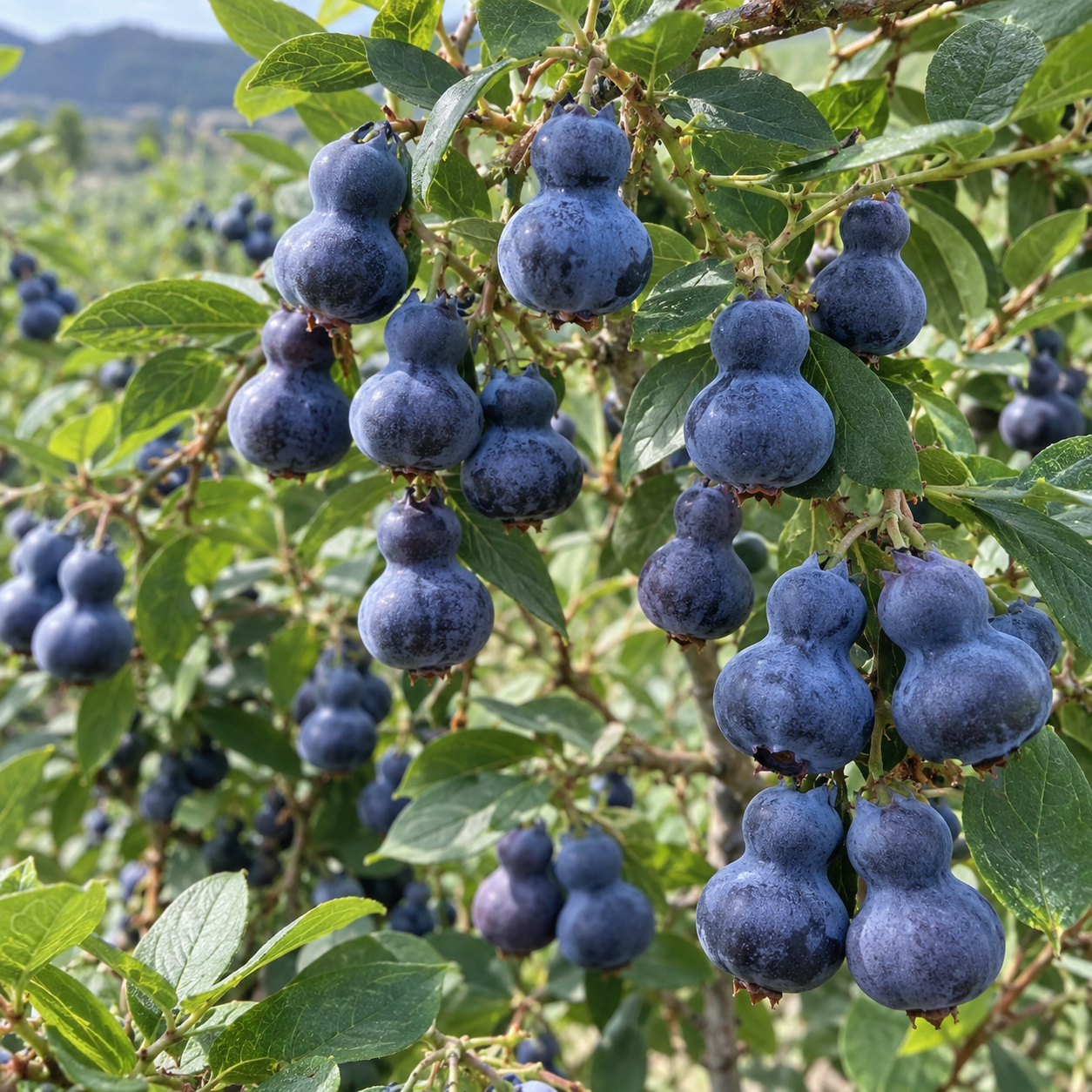Vzácná semena borůvky Gourdberry – jedinečné plody se dvěma laloky