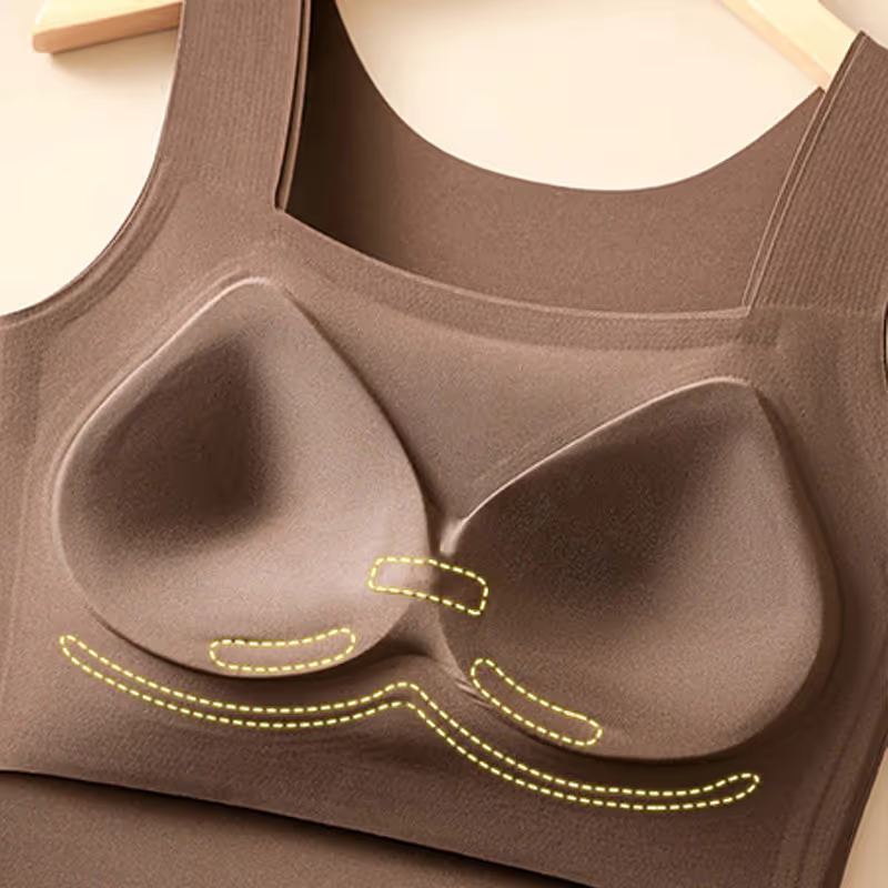 U Neck Shapewear Built-in Bra Tank ~ Flattering support with a seamless fit.