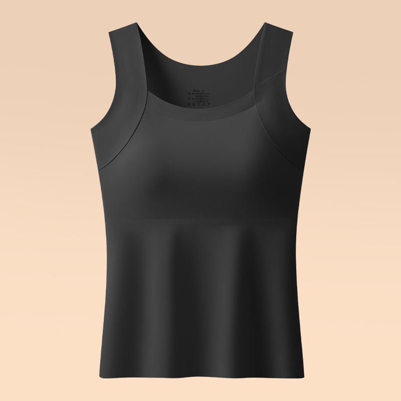 U Neck Shapewear Built-in Bra Tank ~ Flattering support with a seamless fit.