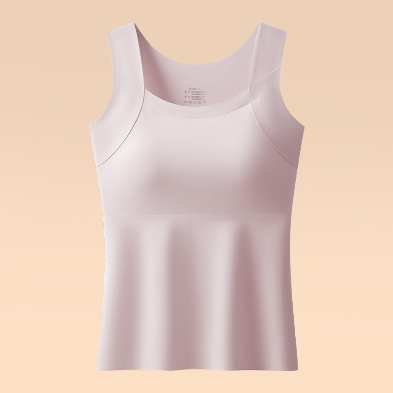 U Neck Shapewear Built-in Bra Tank ~ Flattering support with a seamless fit.