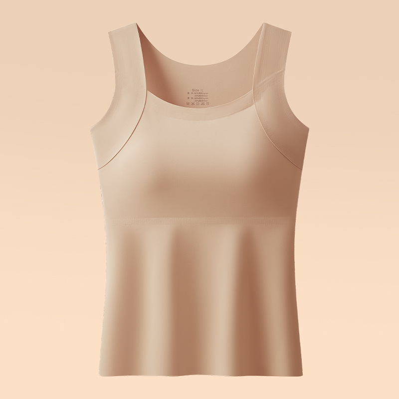 U Neck Shapewear Built-in Bra Tank ~ Flattering support with a seamless fit.
