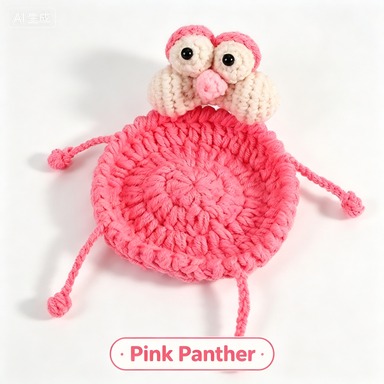 ✨Cute Hand-Crocheted Animal Coaster – Absorbent Desk & Table Protector🐾