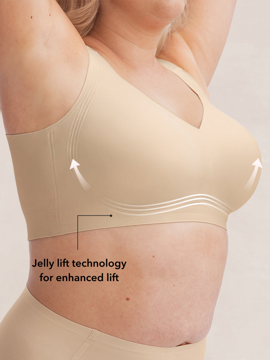🔥Buy 1 Get 1 Free🔥-Super Firming Wireless Jelly Bra 👍
