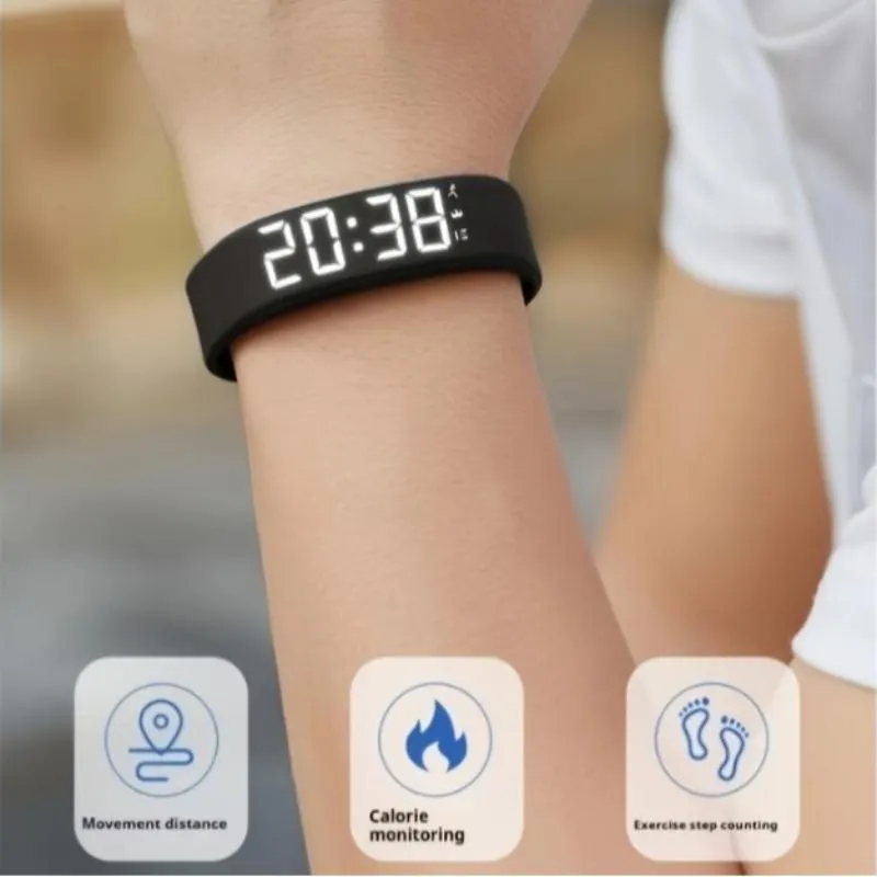 ⌚ MOST 50% KEDVEZMÉNY! ❤Okoskarkötő – Fitneszkövető, pulzusmérő és lépésszámláló – Ideális a mindennapi egészségmegőrzéshez 🏃