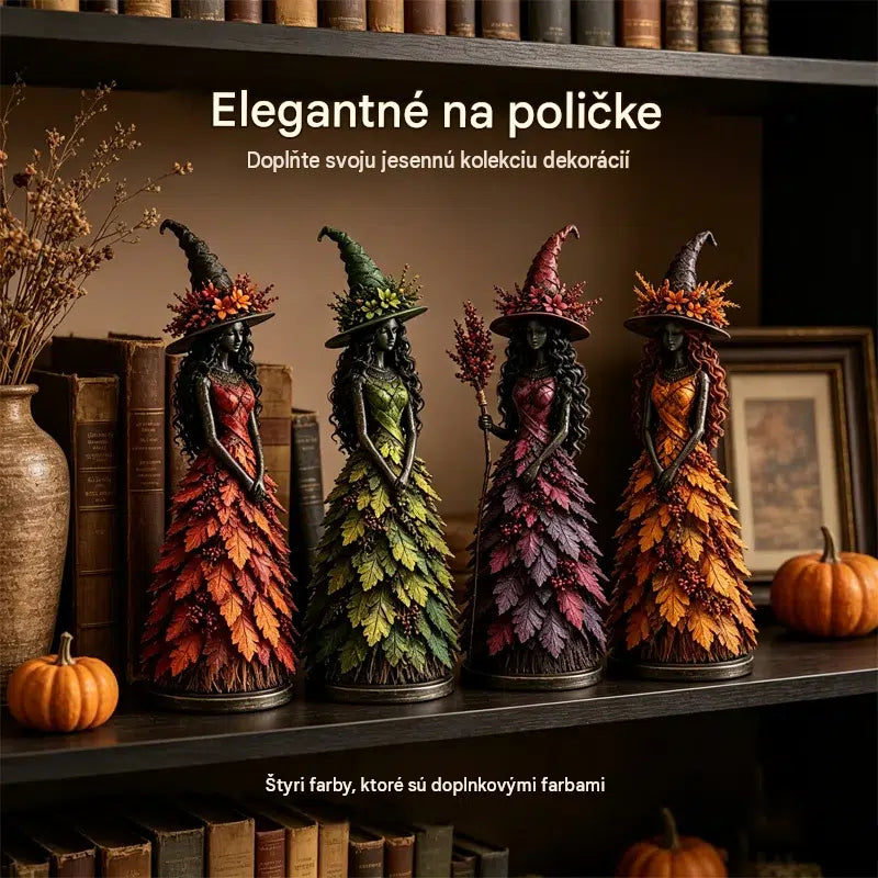 🧙‍♀️Figúrka začarovanej jesennej čarodejnice