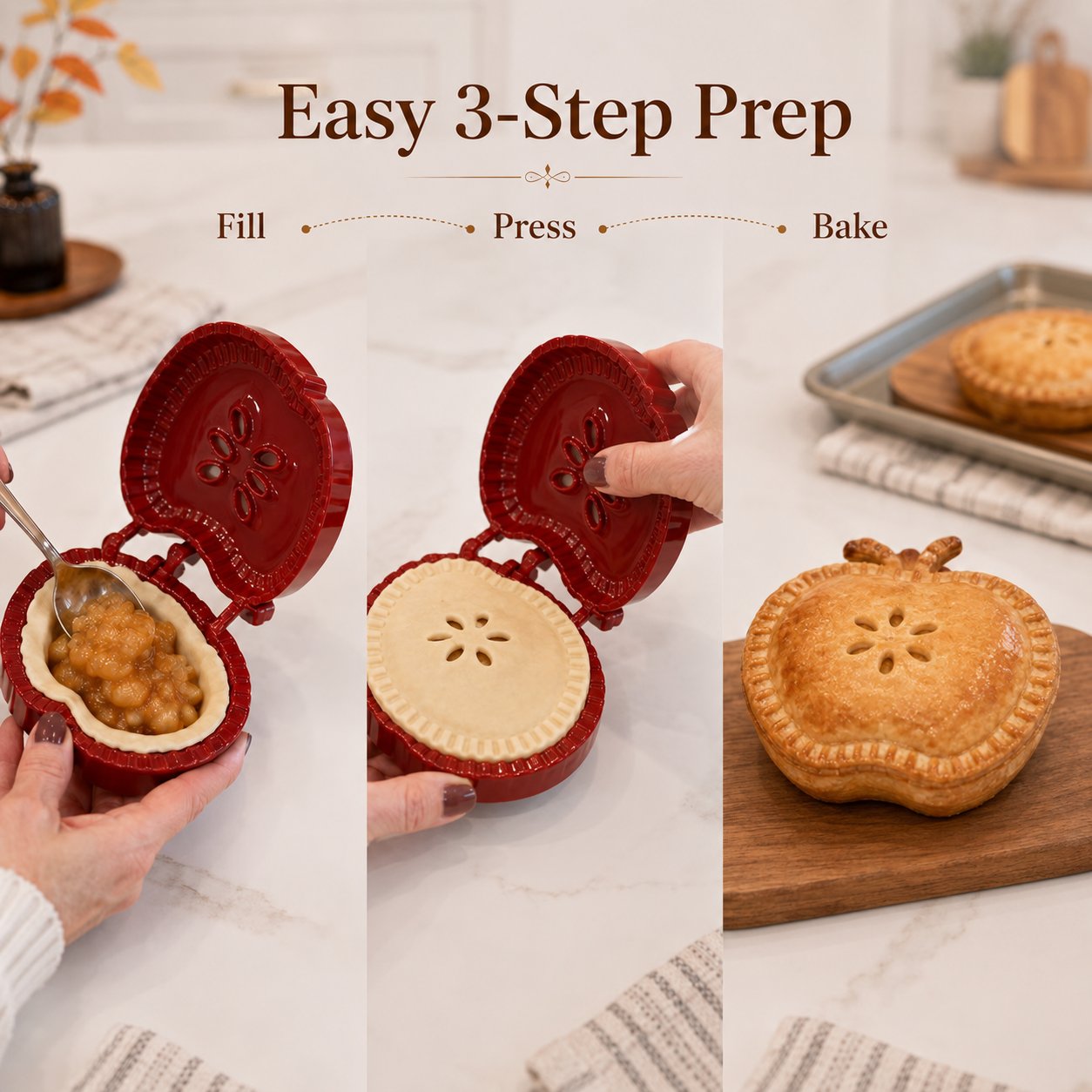 Easy homemade fruit hand pie baking