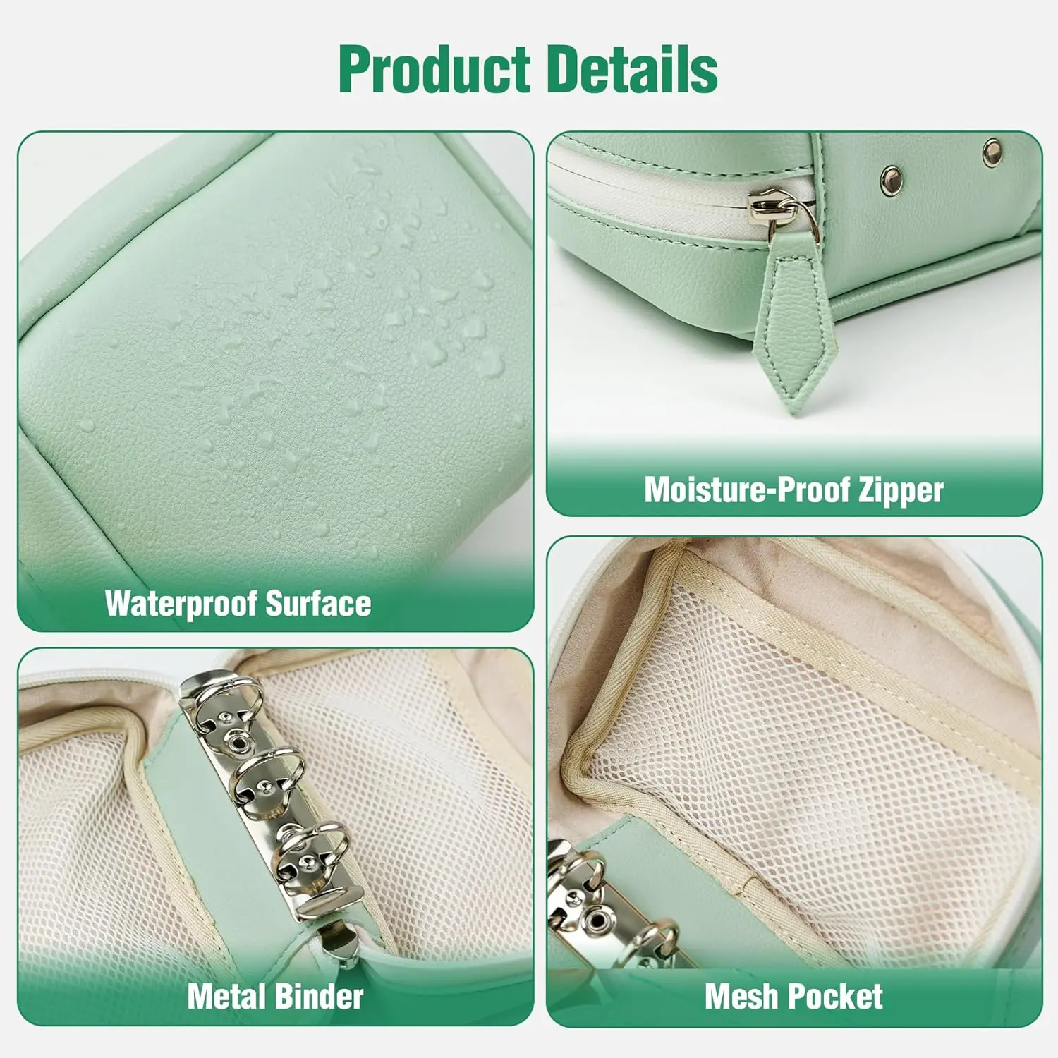 A8 Waterproof Large Pill Organizer Set for Travel and Daily Use