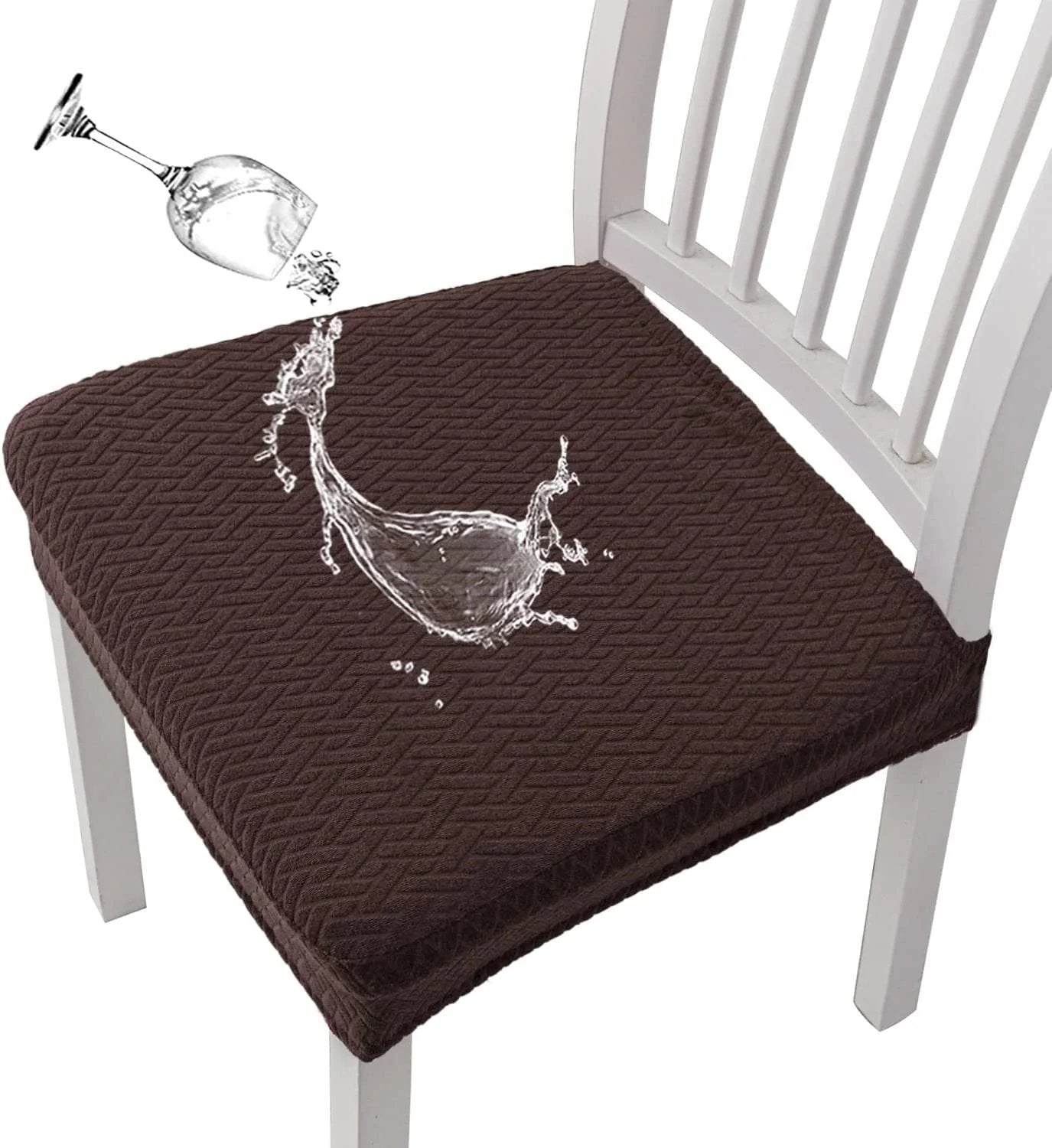 🎅🔥 Waterproof Jacquard Chair Covers! Durable, Stylish & Easy-Clean ✨