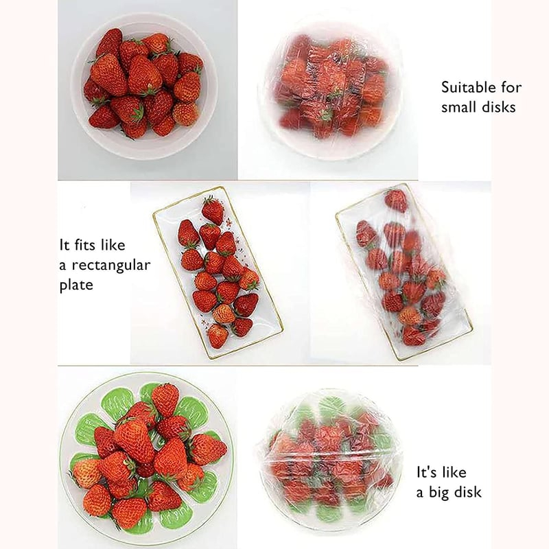 Disposable Food Covers Fresh Keeping Bags (100pcs)🌿