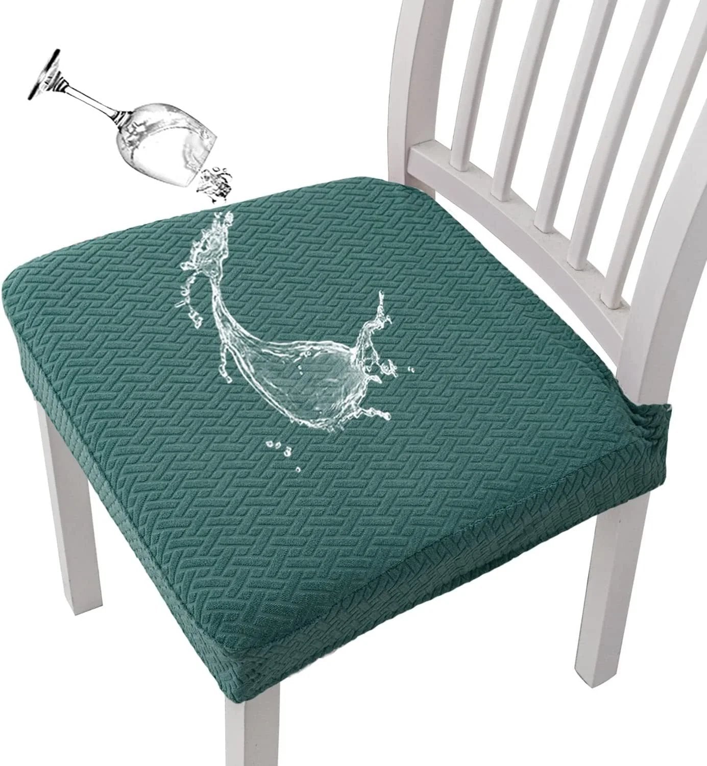 🎅🔥 Waterproof Jacquard Chair Covers! Durable, Stylish & Easy-Clean ✨