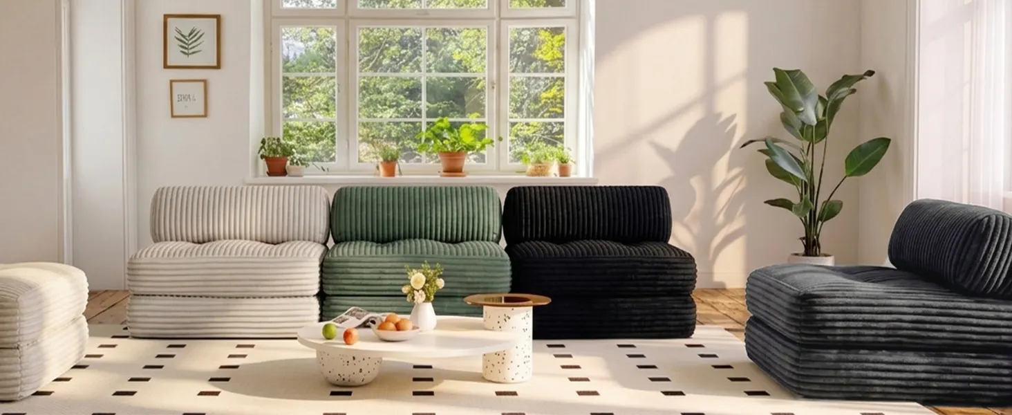 Folding sofa bed floor bed boneless couch chair bed corner chair couch bed