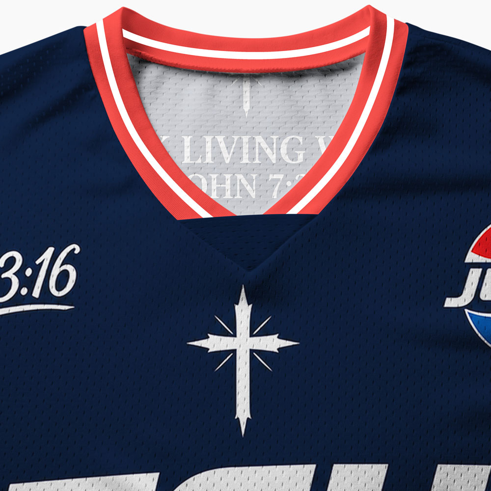 Jesus Christian Mesh Jersey