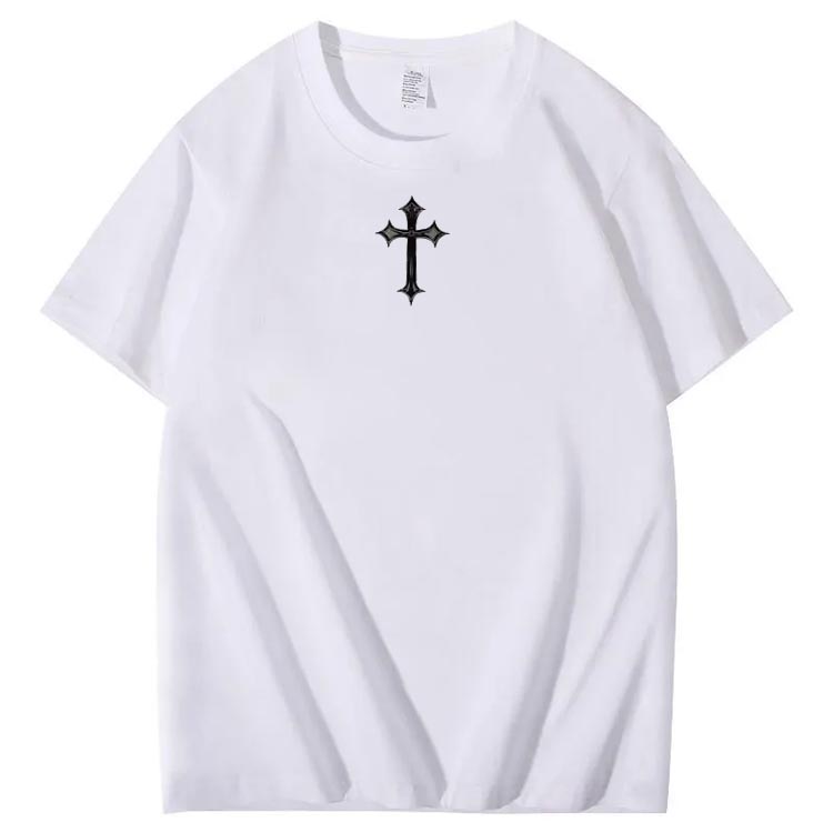 Jesus Is Being Pattern Crew Neck T-Shirt