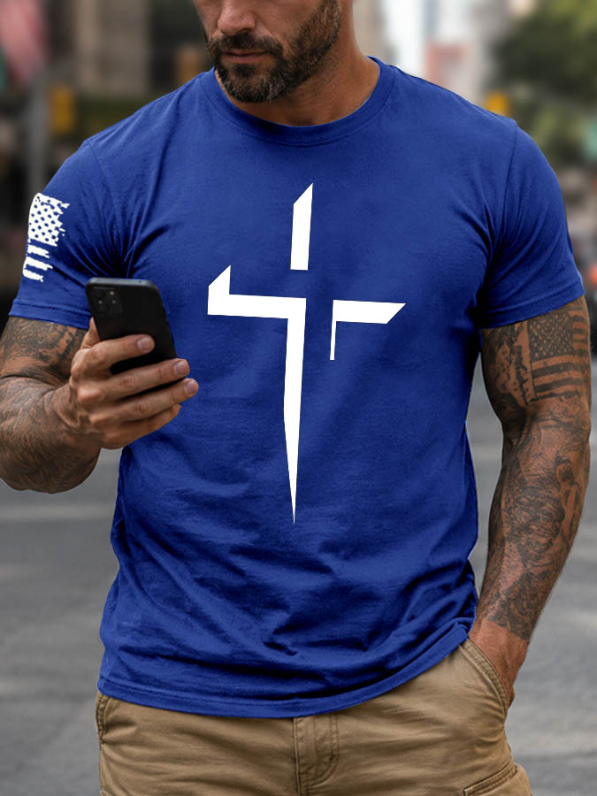 Bold Cross Christian T-Shirt