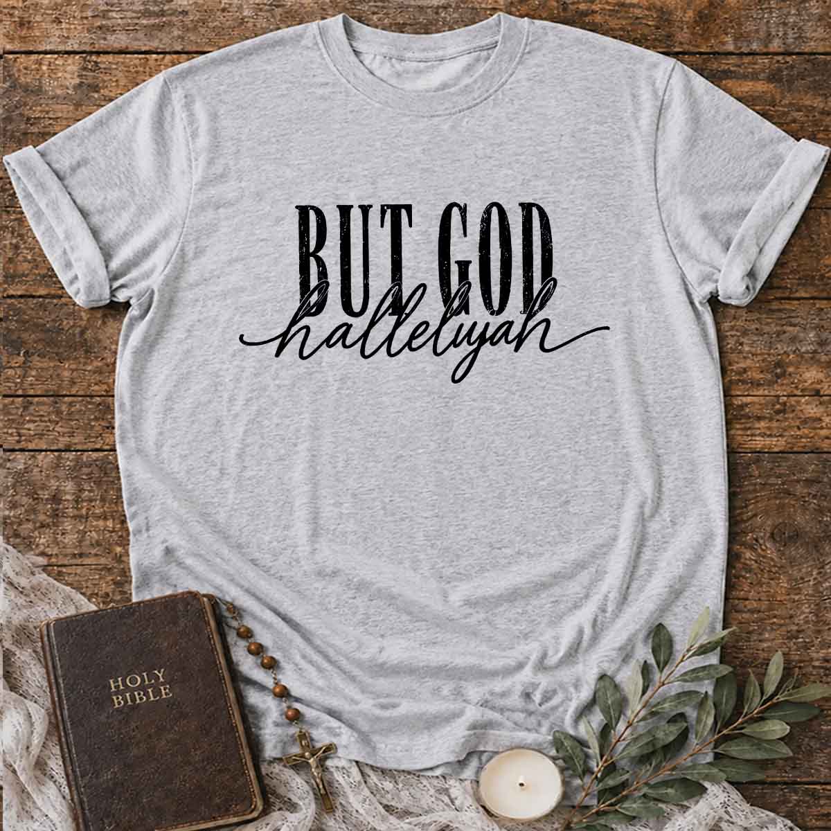 But God Pattern 100% Cotton T-Shirt