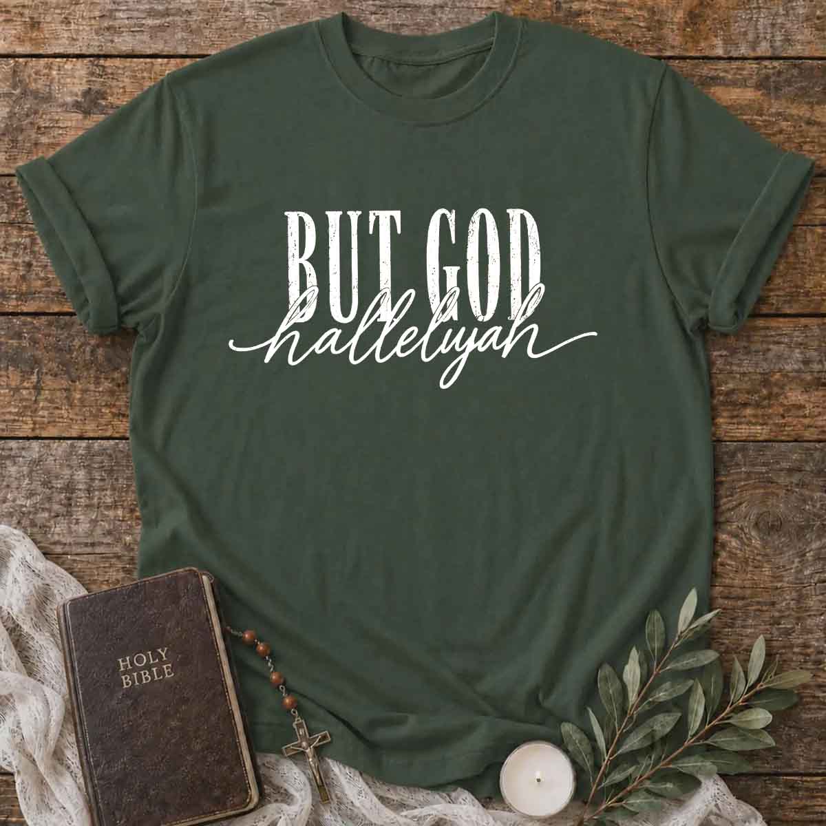 But God Pattern 100% Cotton T-Shirt