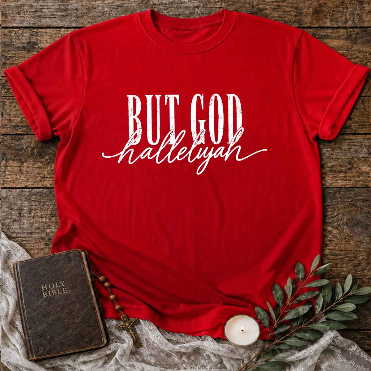 But God Pattern 100% Cotton T-Shirt