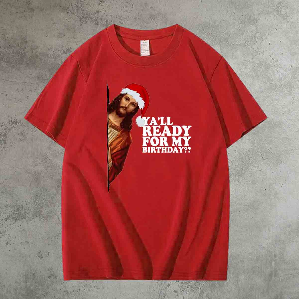 Ready For My Birthday Pattern 100% Cotton T-Shirt
