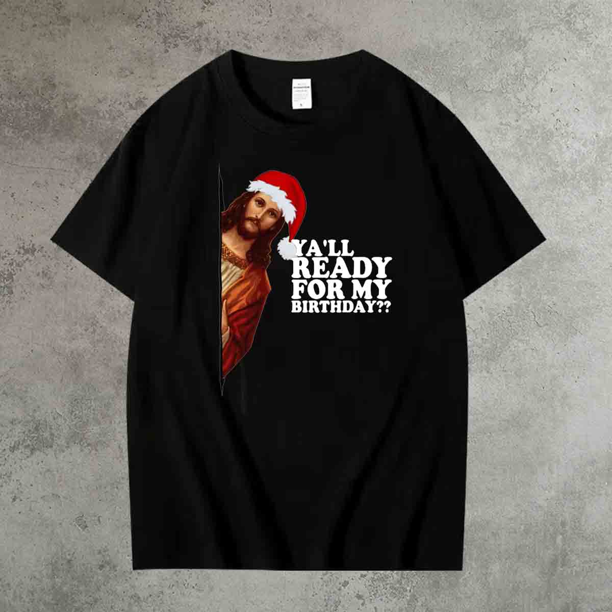 Ready For My Birthday Pattern 100% Cotton T-Shirt