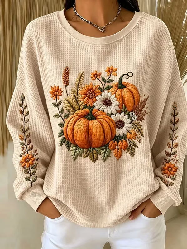 Women's Hallowee  Pattern Comfortable Sweatshirt
