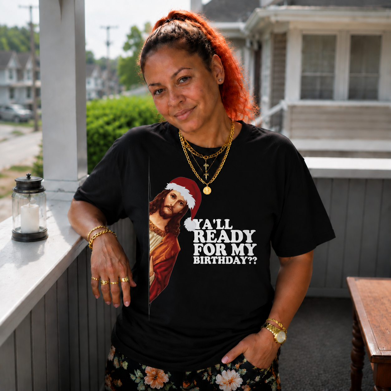 Ready For My Birthday Pattern 100% Cotton T-Shirt